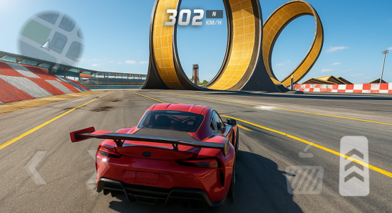 اسکرین شات 6 بازی Extreme Car Driving Stunts