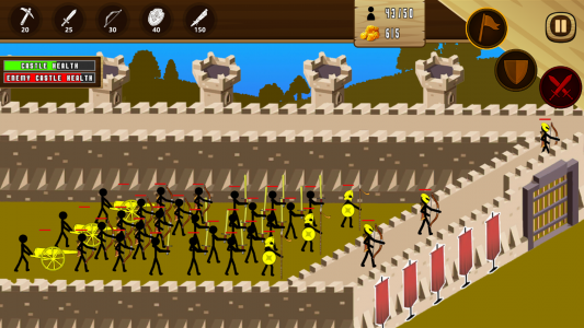 اسکرین شات 2 بازی Stick War Age: Battle Warriors