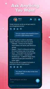 اسکرین شات 4 برنامه AipyBot - Character Chat AI