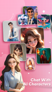 اسکرین شات 1 برنامه AipyBot - Character Chat AI