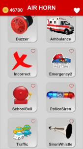 اسکرین شات 5 برنامه Air Horn Sounds : Siren Prank
