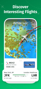 اسکرین شات 2 برنامه AirNav Radar – Flight Tracker