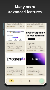 اسکرین شات 7 برنامه Future Tools: AI Hub & Agents