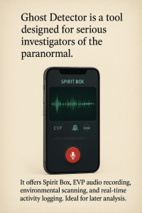 اسکرین شات 3 برنامه Spirit box