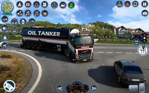 اسکرین شات 2 بازی Offroad Oil Tanker Simulator