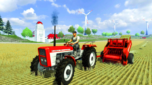 اسکرین شات 1 بازی Tractor Farming Job Simulator