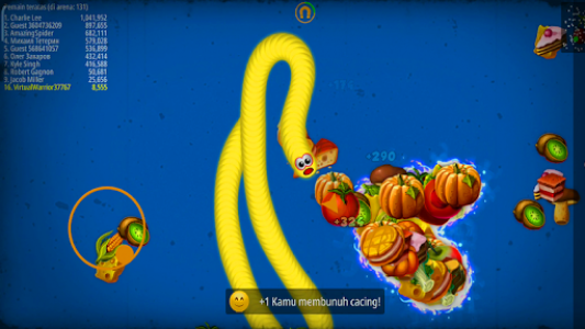 اسکرین شات 3 بازی Snake Zone : Worm Mate Cacing io