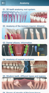 اسکرین شات 2 برنامه Dental 3D Illustrations