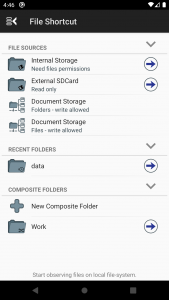 اسکرین شات 2 برنامه Shortcut Creator
