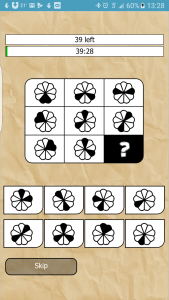 اسکرین شات 1 برنامه IQ Test