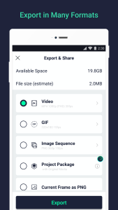 اسکرین شات 7 برنامه Alight Motion