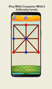اسکرین شات 3 بازی Three Men's Morris, Three Bead