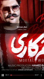 اسکرین شات 2 برنامه آهنگ های بهنام بانی | غیررسمی