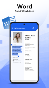 اسکرین شات 3 برنامه All Document Reader:PDF Viewer