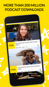 اسکرین شات 2 برنامه All Ears English Podcast - ESL