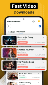 اسکرین شات 5 برنامه Video Downloader - VDownloader
