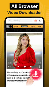 اسکرین شات 3 برنامه Video Downloader - VDownloader