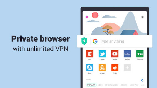 اسکرین شات 7 برنامه Aloha Browser Turbo - private browser + free VPN