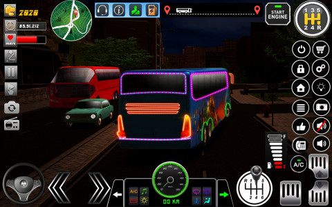 اسکرین شات 2 برنامه Uphill Bus Game Simulator