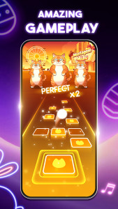 اسکرین شات 3 بازی Tiles Hop Music & Ball Game