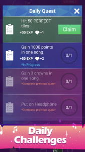 اسکرین شات 6 بازی Magic Dream Tiles