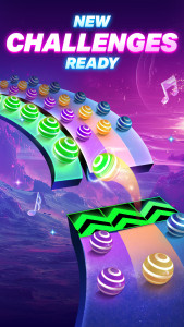 اسکرین شات 3 بازی Dancing Road Color Balls Match