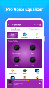 اسکرین شات 4 برنامه Voice Changer - Sound Effects