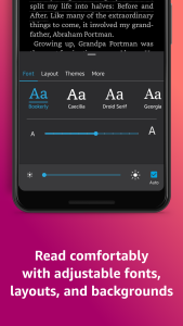 اسکرین شات 3 برنامه Amazon Kindle: Reading App