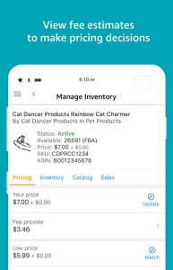 اسکرین شات 7 برنامه Amazon Seller: Sell on Amazon