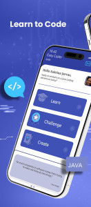 اسکرین شات 1 برنامه EasyCoder AI: Learn Java