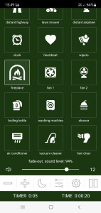 اسکرین شات 7 برنامه White Noise Generator