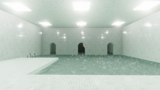 اسکرین شات 1 بازی The Wetrooms: Liminal Pools