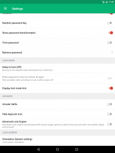 اسکرین شات 6 برنامه AppLock Master