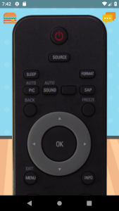 اسکرین شات 2 برنامه Remote For Philips TV -WiFi/IR