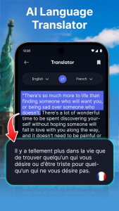 اسکرین شات 4 برنامه AI Translator: Translate Voice