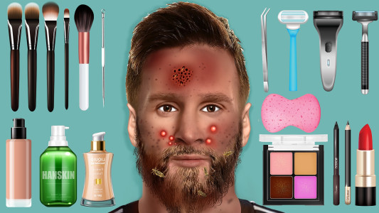 اسکرین شات 7 بازی Makeup Salon: Makeover ASMR