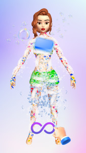اسکرین شات 1 بازی DIY 3D: Makeover Doll