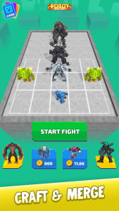 اسکرین شات 2 بازی Craft Robot: Merge Master