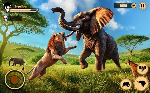اسکرین شات 2 بازی Elephant Simulator Zoo Animal