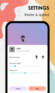 اسکرین شات 4 برنامه Shimeji - desktop pet