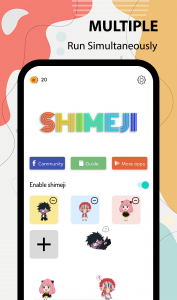 اسکرین شات 1 برنامه Shimeji - desktop pet