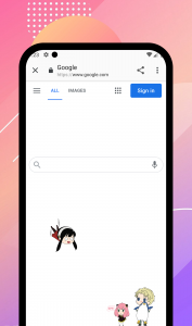 اسکرین شات 3 برنامه Shimeji for Spy x Family fans