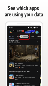 اسکرین شات 3 برنامه Internet Speed Monitor