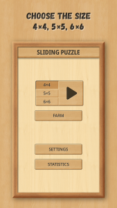 اسکرین شات 1 بازی Sliding Puzzle: Wooden Classic