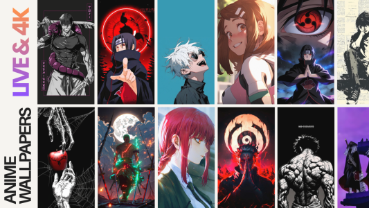 اسکرین شات 8 برنامه AnimePix: Anime Wallpapers 4K