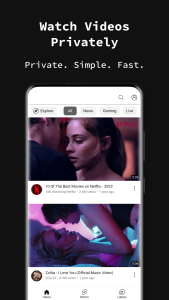 اسکرین شات 7 برنامه Incognito Browser - Go Private