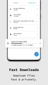 اسکرین شات 6 برنامه Incognito Browser - Go Private