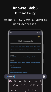 اسکرین شات 3 برنامه Incognito Browser - Go Private