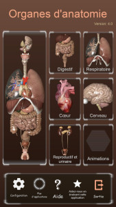 اسکرین شات 1 برنامه Internal Organs in 3D Anatomy