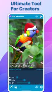 اسکرین شات 2 برنامه Add Watermark
